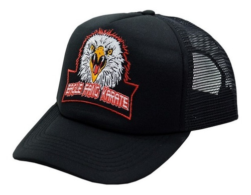 Gorra Cobra Kai Eagle Fang Karate Bordada Johnny Lawrence