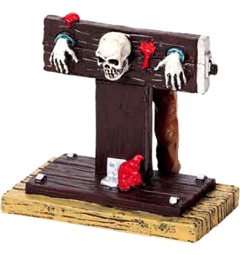 2009 Spooky Town In The Stocks Figura De Aldea De Hallo...