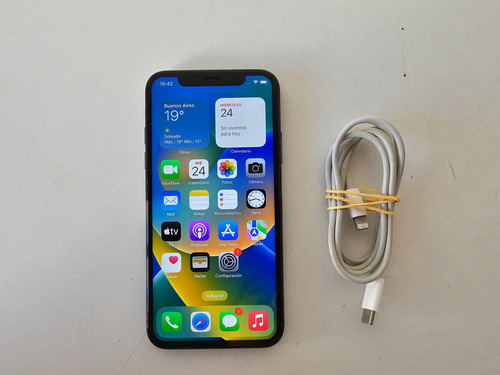 Apple iPhone X 256gb Bateria Al 100% + Cable - Leer 