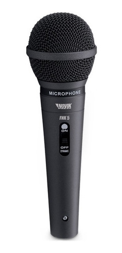 Microfono De Mano Novik Fnk 5 Unirideccional Dinamico