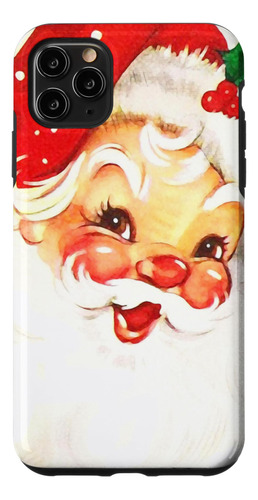 iPhone 11 Pro Max Vintage Santa Caso Lindo B08dsbbstt_300324