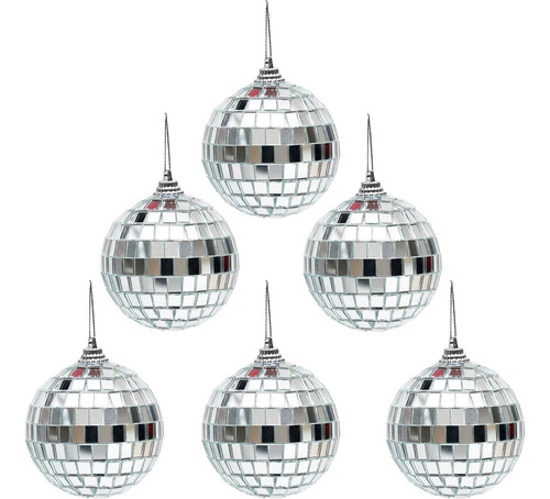 Set De Bolas Estilo Discoteca Zenbuff Espejo, Colgantes, 6cm