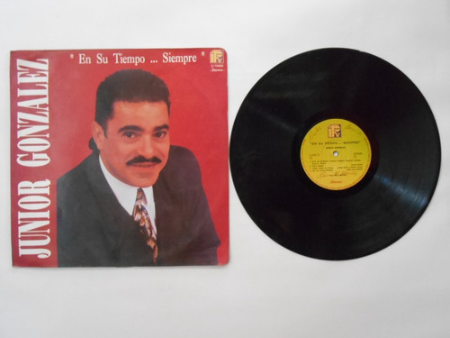 Lp Vinilo Junior Gonzalez En Su Tiempo Siempre Colombia 1993