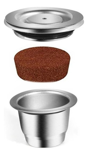 Cápsula Reutilizável P/ Nespresso Aco Inox Icafilas - 2 Unid