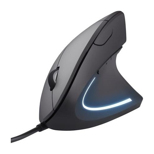 Mouse Óptico Ergonómico Vertical Y Alambrico Con 5 Botones