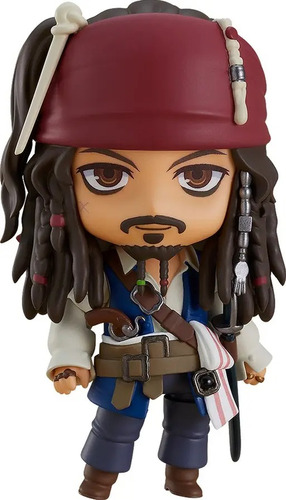 Figura Piratas Del Caribe Nendoroid 1557 Jack Sparrow 