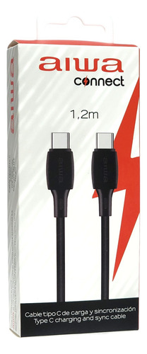 Cable Aiwa Usb Tipo C A Tipo C 1.2m Awcs1cc4b / Tecnocenter
