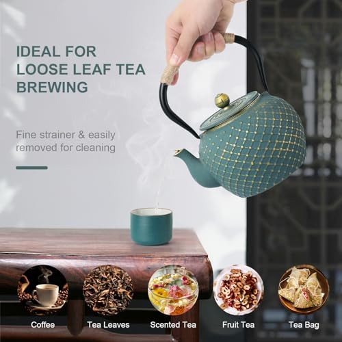 Tetera De Hierro Fundido De Estilo Japonés Ufine Para Cocin