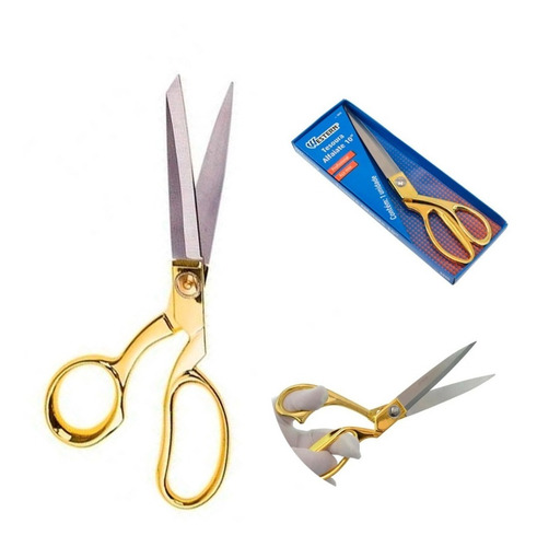 Imagem 2 de 5 de Tesoura Alfaiate Costura Inox 10 Polegadas 3610 Western