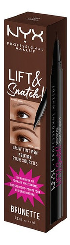 Plumon De Cejas Nyx Lift And Snatch Brow Color Brunette