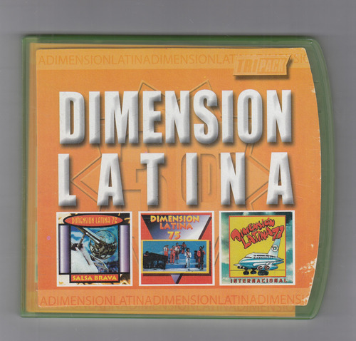 Dimension Latino Tripack 3 Cd´s Original Usado Qqo. Mz