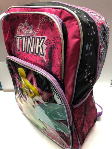 Imagen 2 de 5 de Mochila De Campanita 18 Wabro .duendes Y Princesas