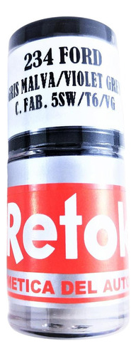 Pintura Retok Ford Gris Malvaviolet Grey Perlado T6 -vg 5swe