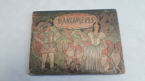 Cuento Infantil * Blancanieves * Pop Up Antiguo Edit Relieve