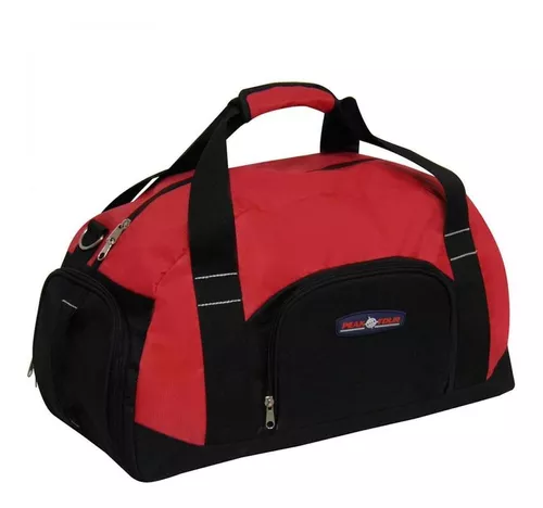 Maleta Carry On Deportivo 20 Pul 2 Ruedas Duffle Color Rojo