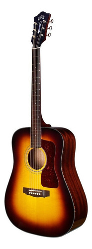Guitarra acústica Guild Guild USA D-40 para diestros antique sunburst palo de rosa brillante