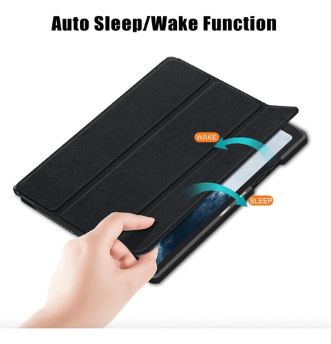 Capa Smartcase Couro Auto Sleep Magnética Tablet Amazon Fire