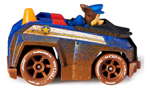 Paw Patrol Off Road 3 Mini Auto Metálico Chase Marshall Skye