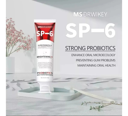 Msdrwikey Sp-6 Pasta De Dientes Blanqueadora Probiótica ,2