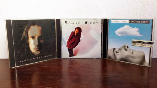 Manuel Wirzt + Magia + Cielo & Tierra * Lote 3 Cd Excelent