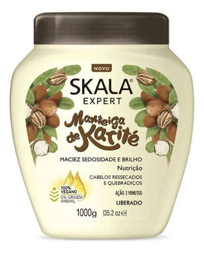 Skala - Expert - Creme De Tratamento Manteiga Karite 2.2 Lbs