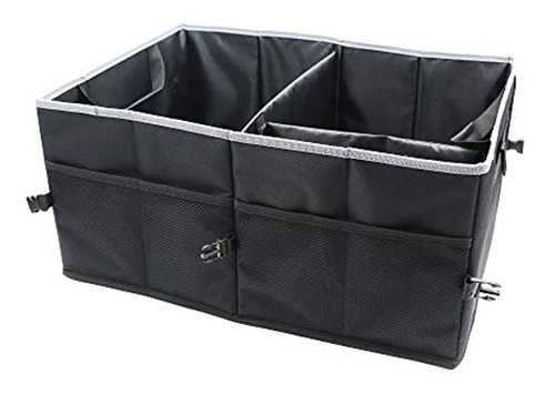 Organizador Plegable Para Maletero De Coche, (gris/negro)