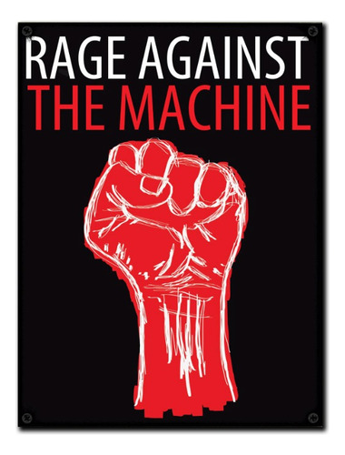 #152 - Cuadro Vintage 30 X 40 - Rage Against The Machine 