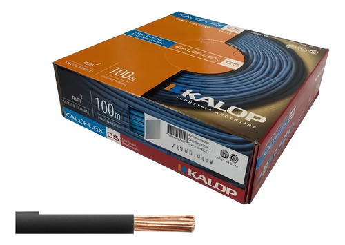 Cable Unipolar 4mm Normalizado Cat5 Kalop Rollo 100mts