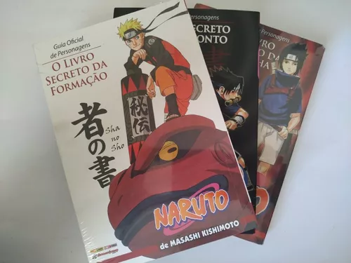 Naruto: Guia Oficial De Personagens - O Livro Secreto Do Confronto