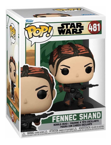 Funko Pop Star Wars Book Of Bobba Fett Fennec Shand #481