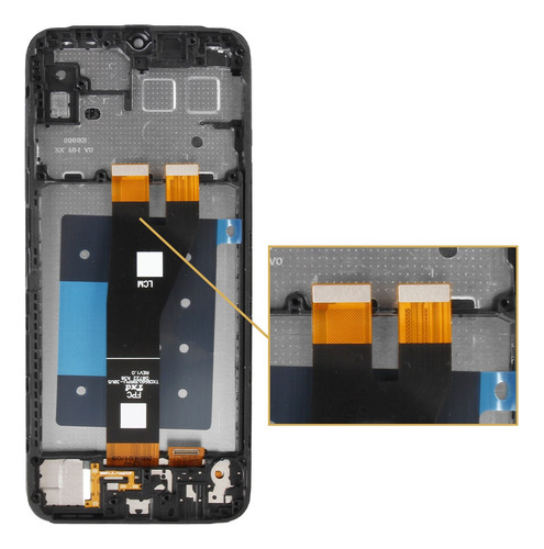 Srjtek Pantalla C/marco Para Samsung A14 5g A146u Versión Us