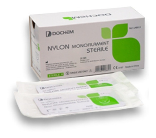 Sutura Dental De Nylon Dochem - Caja X 12 Unidades -