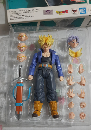 Drago Ball S.h. Figuarts Super Saiyan Trunks Future Bandai (Usado)