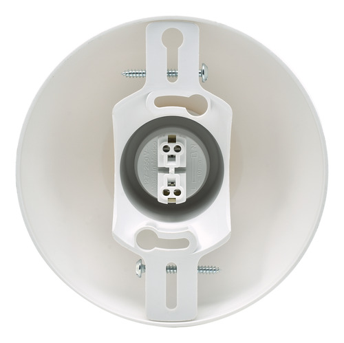 Pack 10 Portalámparas Bticino Para Foco Pbt Blanco Circular Blanco