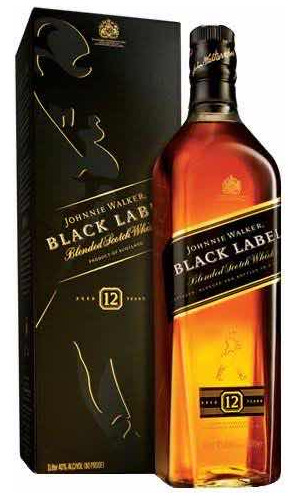 Whisky Johnnie Walker Black Label 1000 Ml