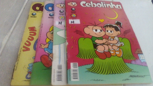 Lote Gibis Cebolinha Editora Globo 37, 46, 229 E 243