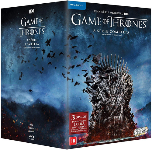 Imagem 2 de 2 de Bluray Game Of Thrones Série Completa