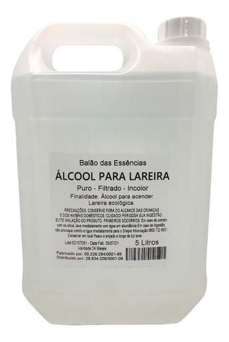 Acender Lareira Ecológica 100% Puro - 5 Litros
