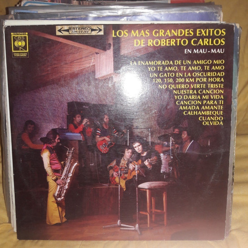 Vinilo Roberto Carlos Los Grandes Exitos En Mau Mau M2