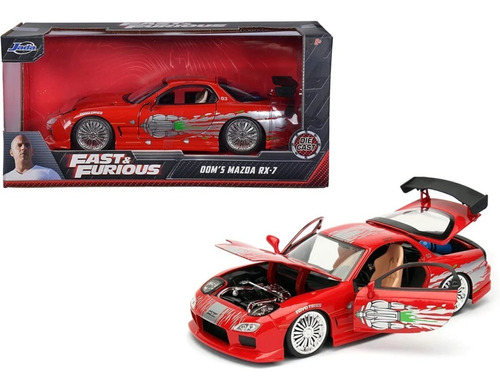 Doms Mazda Rx-7 Rapidos & Furiosos Jada Fast & Furious 1:32