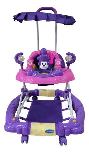 Andador Voyage Mecedor Monkey Lila