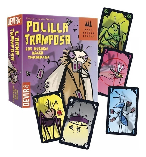 Polilla Tramposa Devir Juego De Mesa En Español