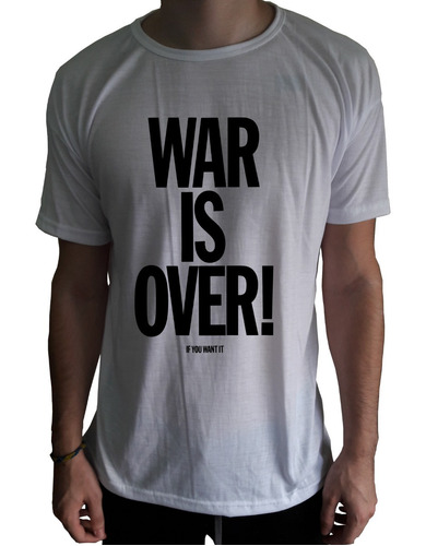 Remera John Lennon - War Is Over - Mundo Absurdo