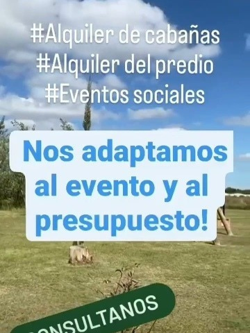 Imagen 9 de 15 de Alquiler De Quinta Para Eventos Y Cabañas Para 6 Y 10 Personas. Y Quinta Y Salón Para 200 Personas Eventos Despedidas Reuniones Y Mucho Mas!!