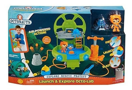 Fisher-price Octonauts Lanza Y Explora Octo-lab