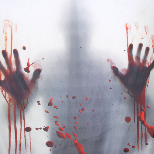Horribles Ganchos Para Cortinas De Ducha De Halloween