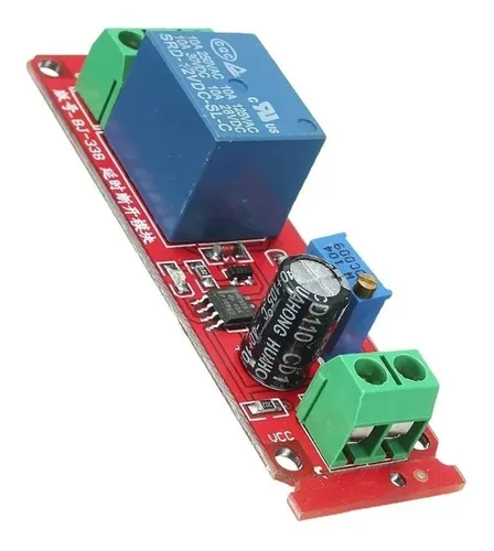 Arduino Relay Temporizado Con Ne555 12v (100452) 