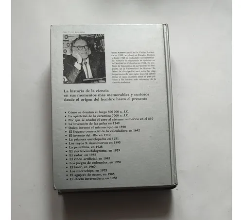 Cronología De Los Descubrimientos Isaac Asimov (Usado)