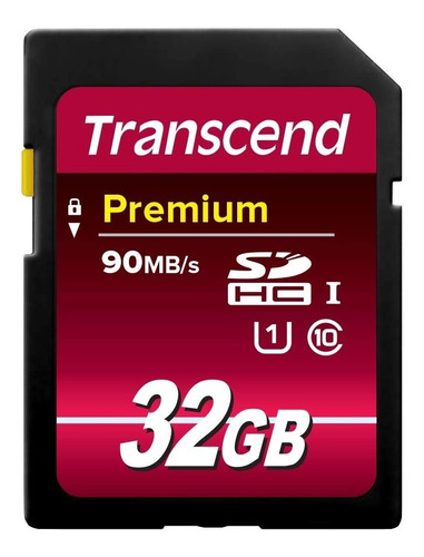 Memoria Transcend Sd 32 Gb Clase 10 Ultimate Ultra Rápida