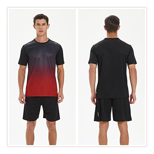 Conjunto De Camiseta Y Pantalones Cortos Deportivos De Secad